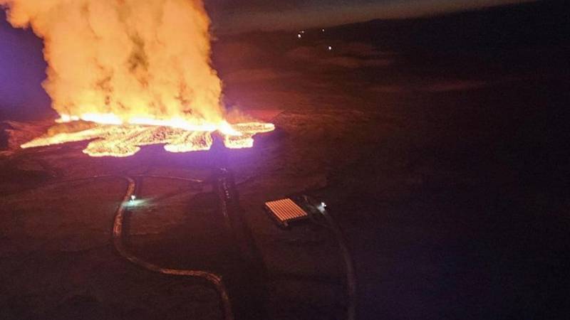 Iceland volcano.