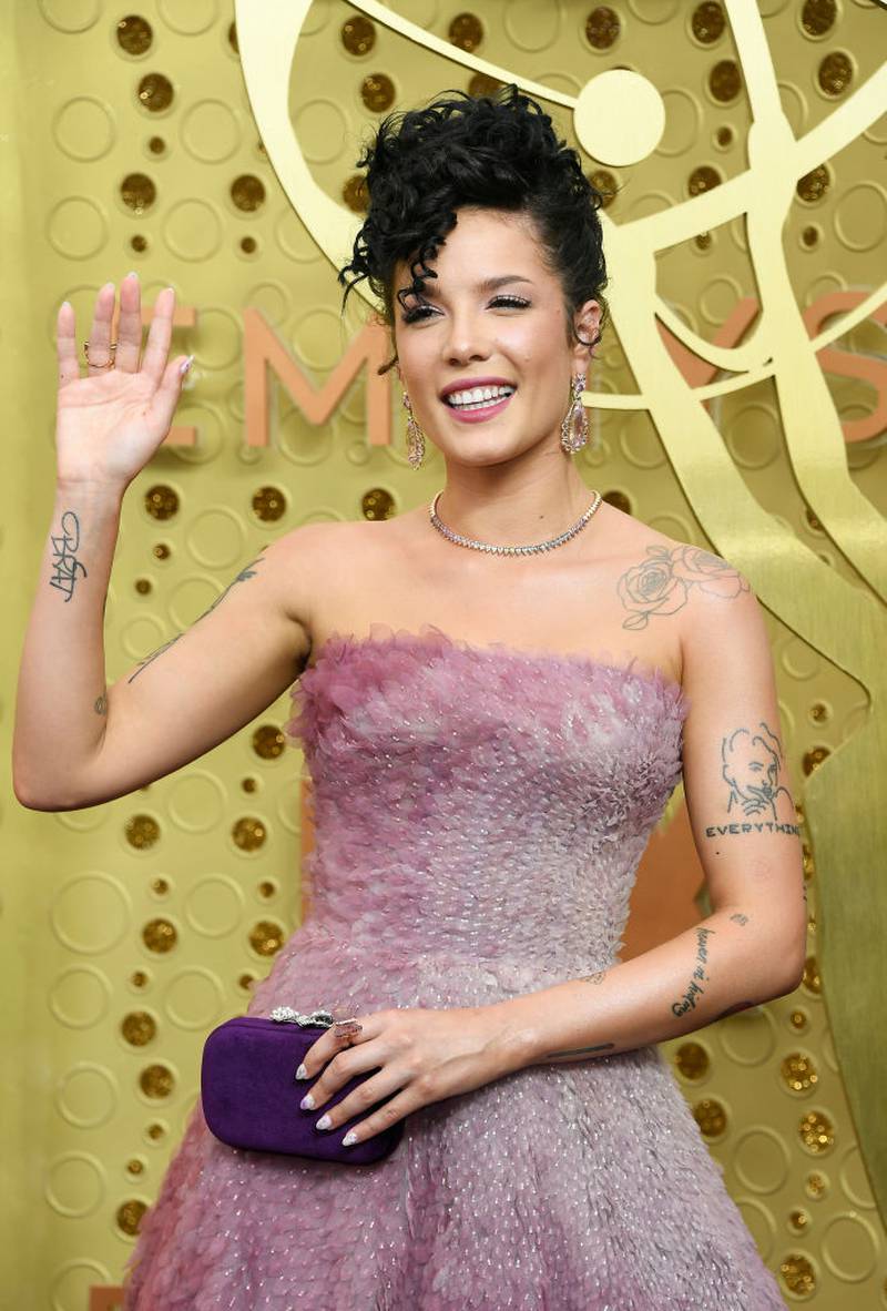 LOS ANGELES, CALIFORNIA - SEPTEMBER 22: Halsey attends the 71st Emmy Awards at Microsoft Theater on September 22, 2019 in Los Angeles, California. (Photo by Frazer Harrison/Getty Images)